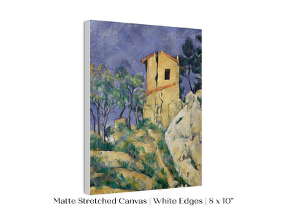 The House with the Cracked Walls | P86 - Single Art Prints - Piccolo Fiore Prints