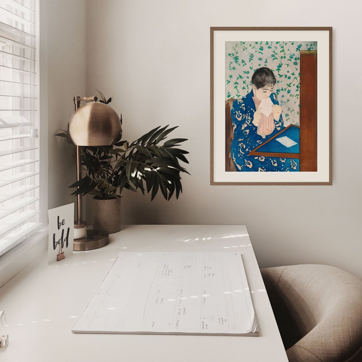 The Letter | P152 - Single Art Prints - Piccolo Fiore Prints