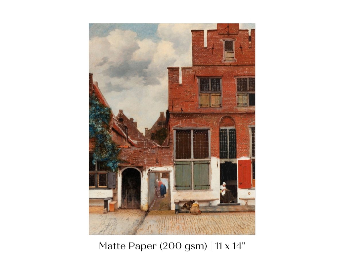 The Little Street | P241 - Single Art Prints - Piccolo Fiore Prints