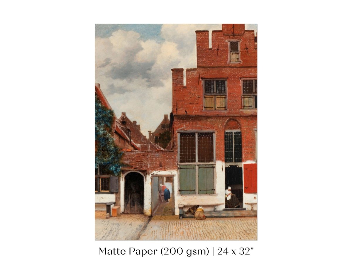 The Little Street | P241 - Single Art Prints - Piccolo Fiore Prints