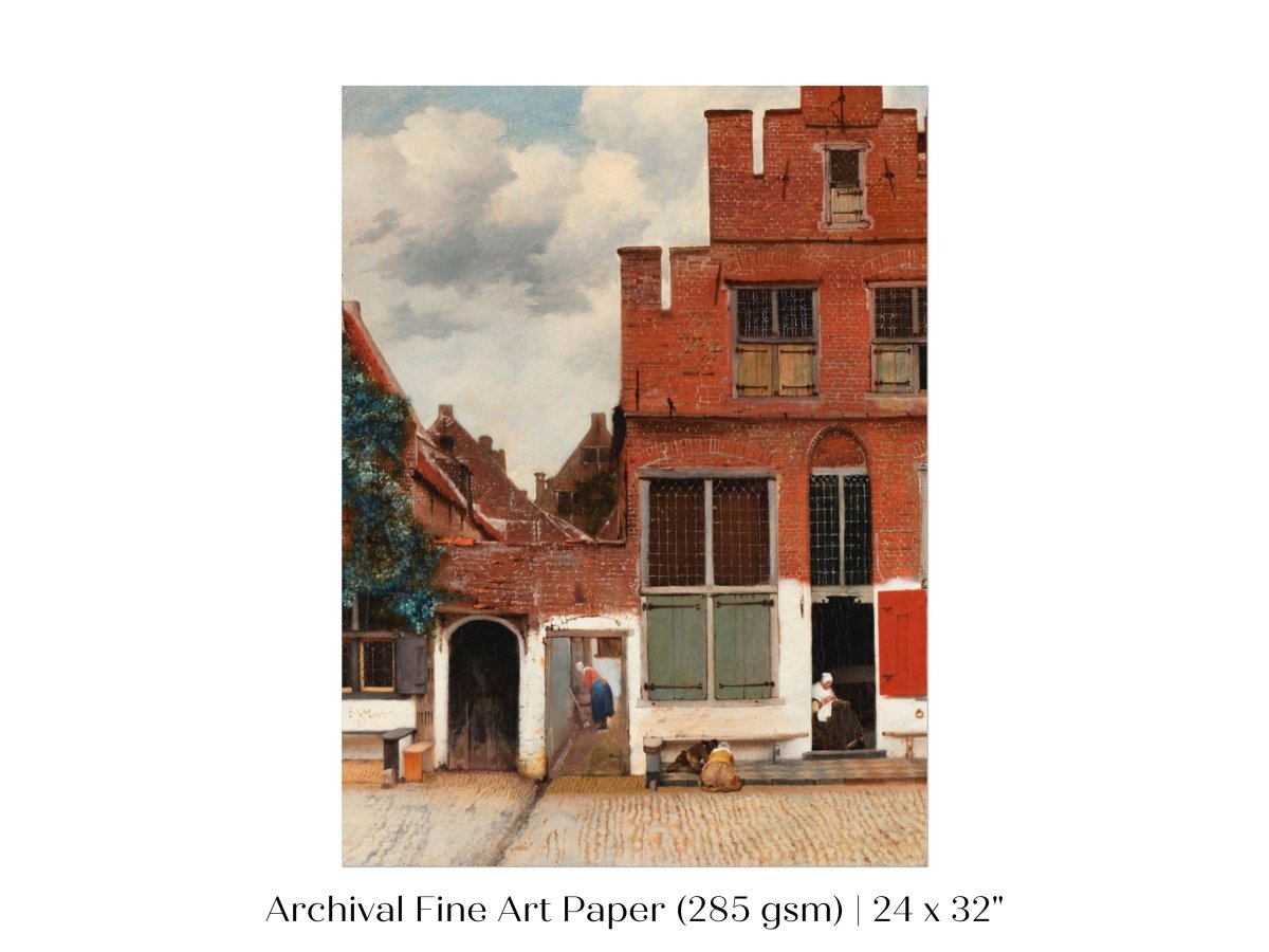 The Little Street | P241 - Single Art Prints - Piccolo Fiore Prints