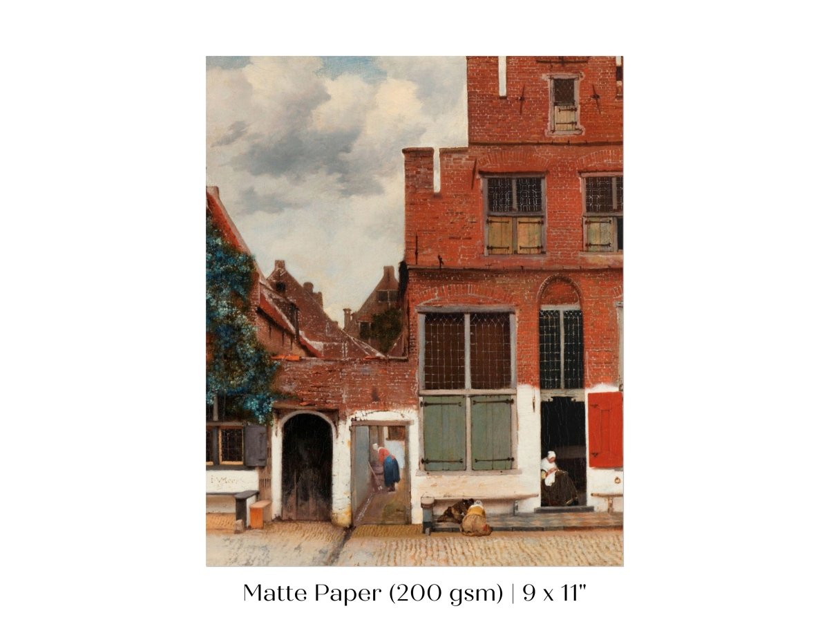 The Little Street | P241 - Single Art Prints - Piccolo Fiore Prints