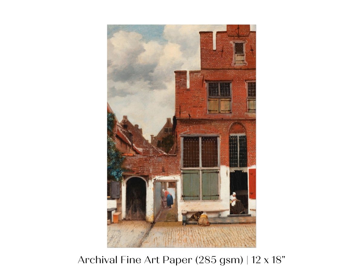 The Little Street | P241 - Single Art Prints - Piccolo Fiore Prints