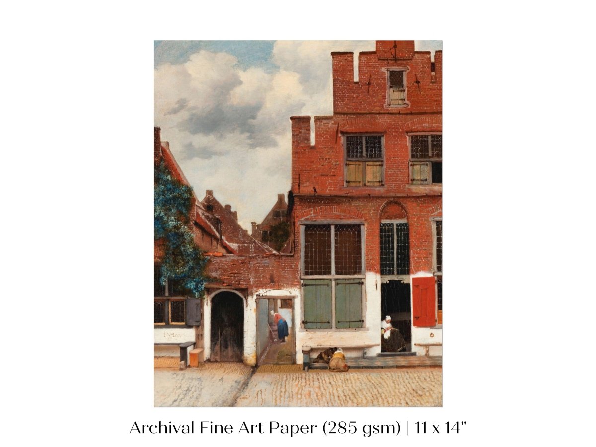 The Little Street | P241 - Single Art Prints - Piccolo Fiore Prints