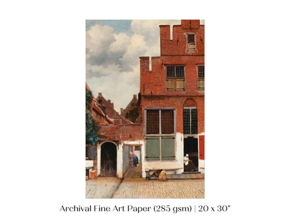 The Little Street | P241 - Single Art Prints - Piccolo Fiore Prints