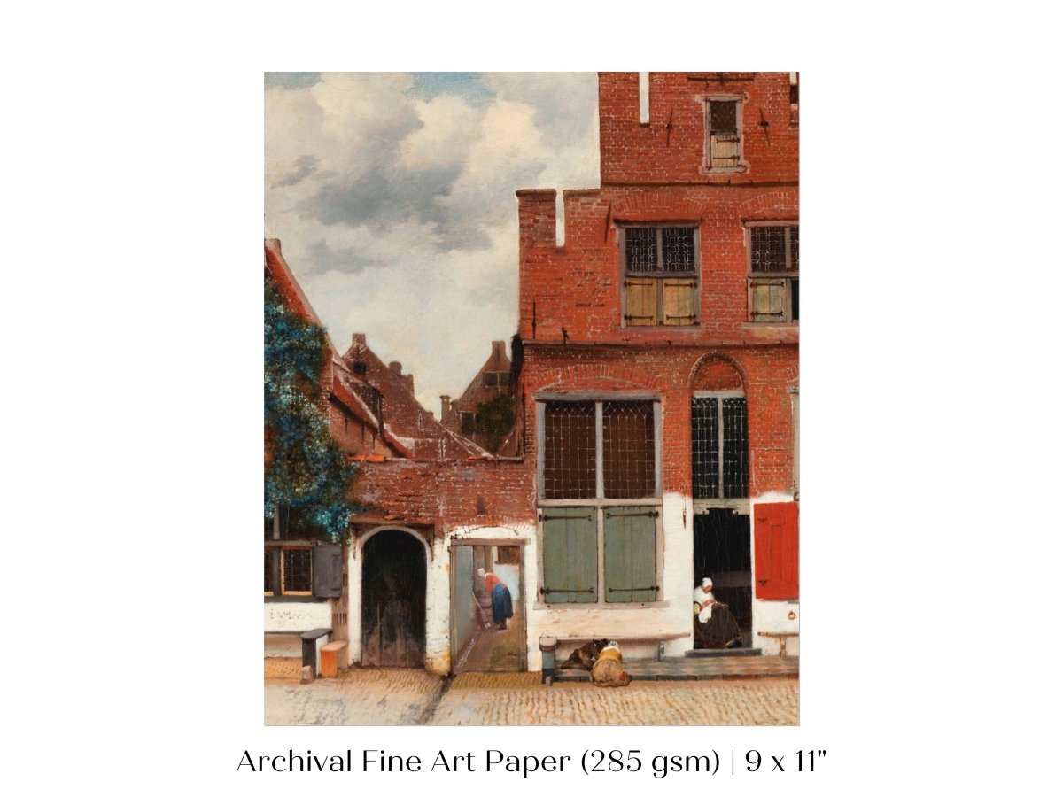 The Little Street | P241 - Single Art Prints - Piccolo Fiore Prints