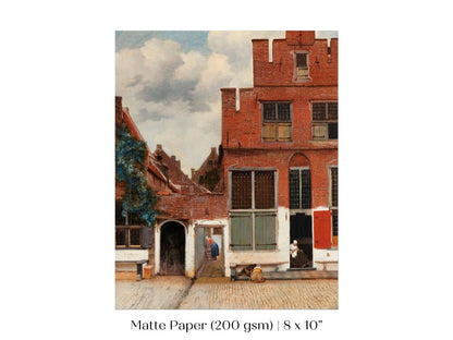 The Little Street | P241 - Single Art Prints - Piccolo Fiore Prints