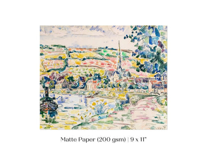 The Riverbank | P48 - Single Art Prints - Piccolo Fiore Prints