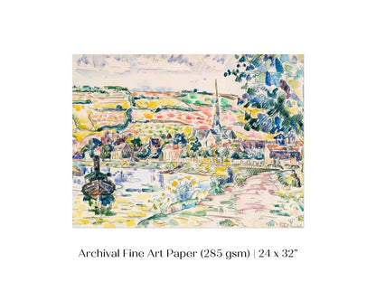 The Riverbank | P48 - Single Art Prints - Piccolo Fiore Prints