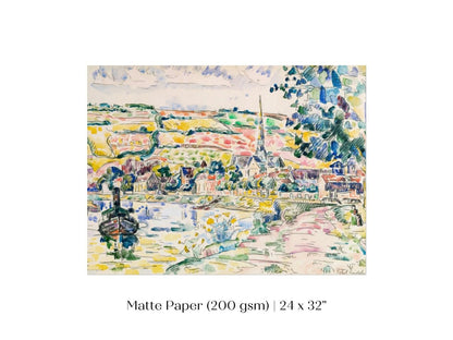 The Riverbank | P48 - Single Art Prints - Piccolo Fiore Prints