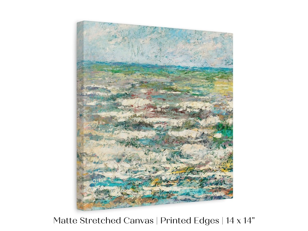 The Sea | P196 - Single Square Art Prints - Piccolo Fiore Prints