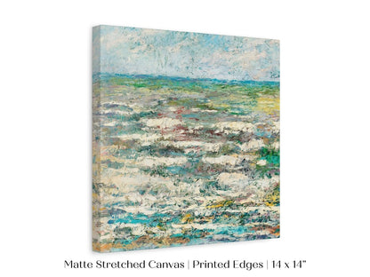 The Sea | P196 - Single Square Art Prints - Piccolo Fiore Prints