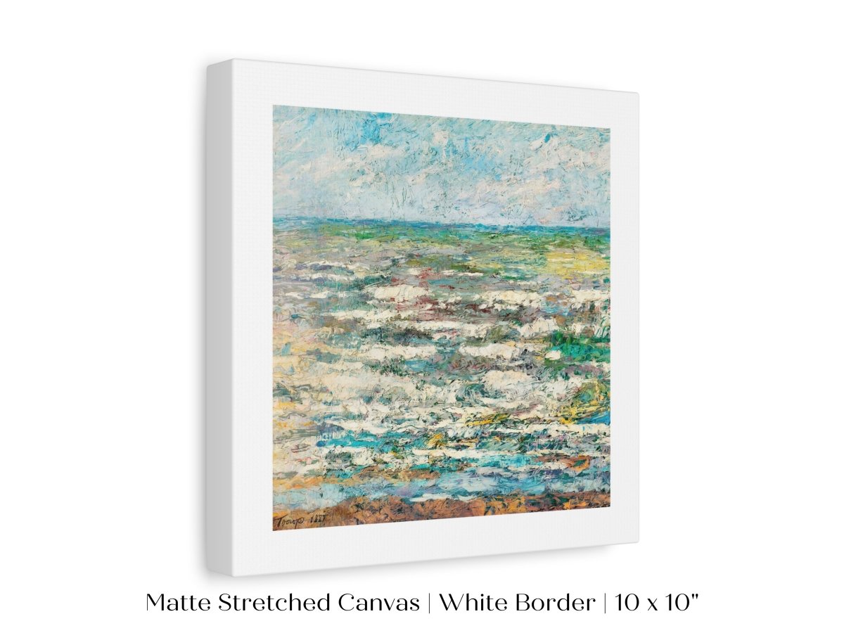 The Sea | P196 - Single Square Art Prints - Piccolo Fiore Prints