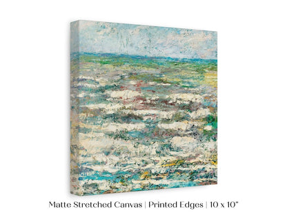 The Sea | P196 - Single Square Art Prints - Piccolo Fiore Prints