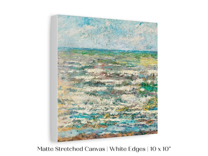 The Sea | P196 - Single Square Art Prints - Piccolo Fiore Prints