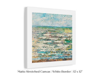 The Sea | P196 - Single Square Art Prints - Piccolo Fiore Prints
