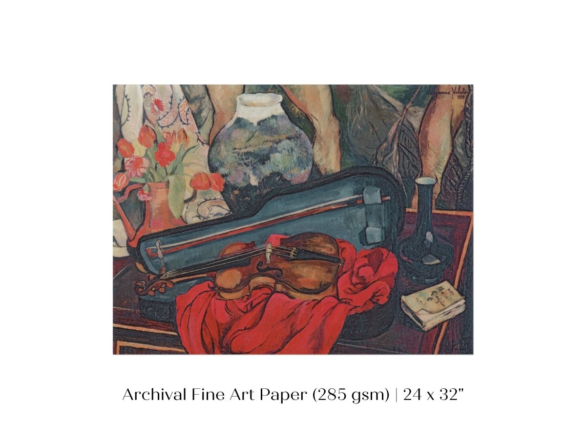 The Violin Case | P421 - Single Art Prints - Piccolo Fiore Prints