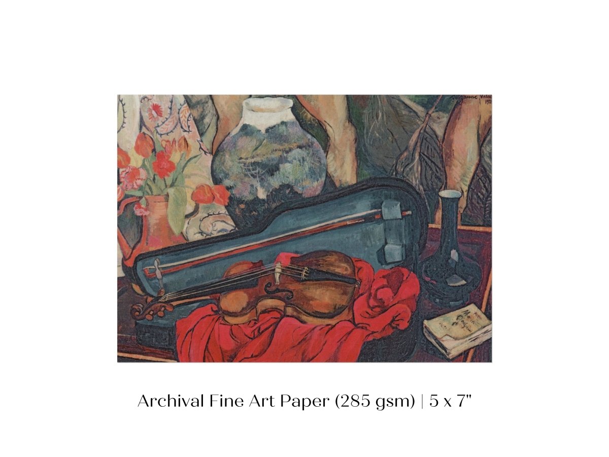 The Violin Case | P421 - Single Art Prints - Piccolo Fiore Prints