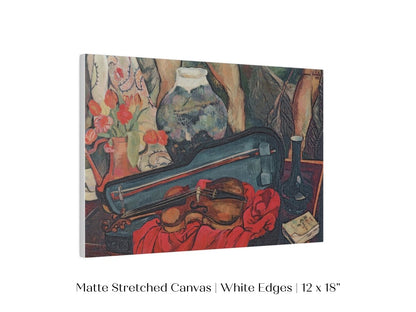 The Violin Case | P421 - Single Art Prints - Piccolo Fiore Prints