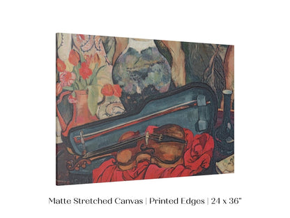 The Violin Case | P421 - Single Art Prints - Piccolo Fiore Prints
