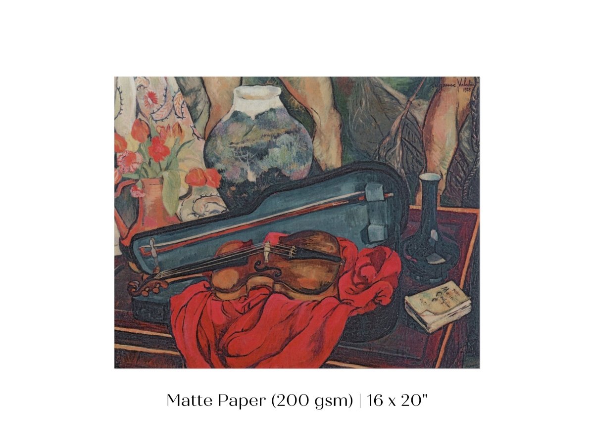 The Violin Case | P421 - Single Art Prints - Piccolo Fiore Prints