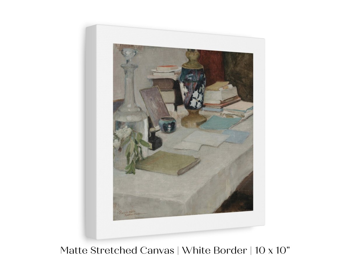 The Writer | Still Life | P447 - Single Square Art Prints - Piccolo Fiore Prints