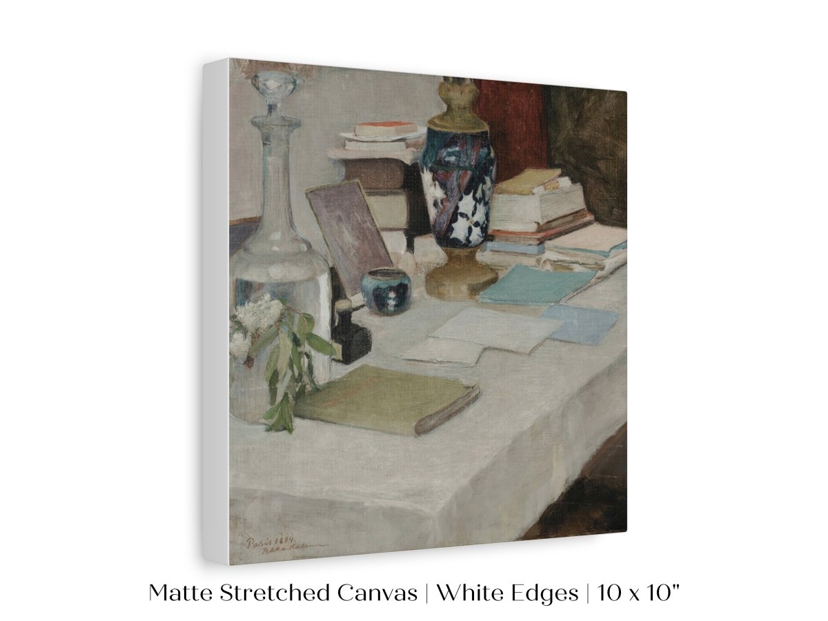 The Writer | Still Life | P447 - Single Square Art Prints - Piccolo Fiore Prints