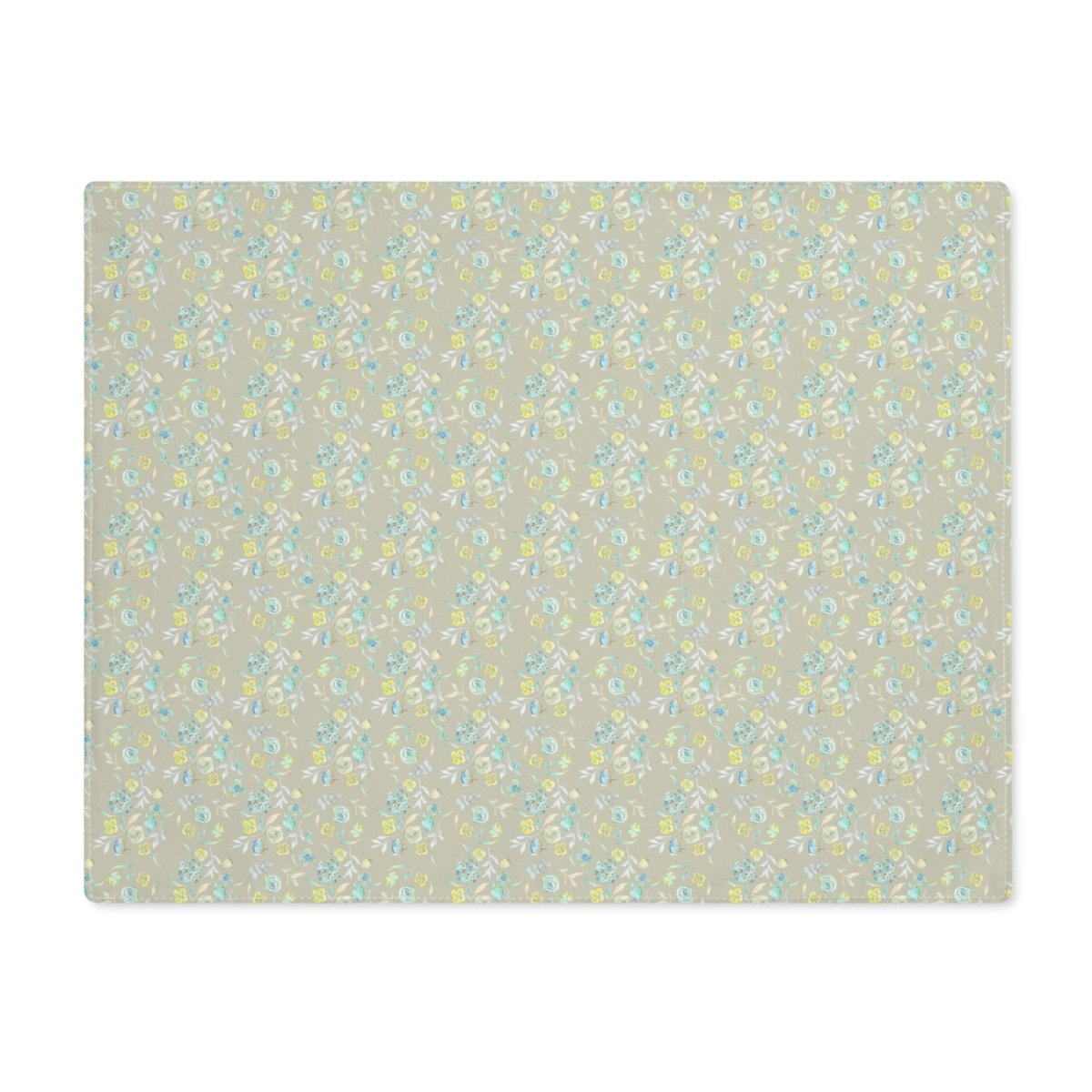 Tiny Bouquets in Beige | Placemat - Cotton Twill Placemat - Piccolo Fiore Prints