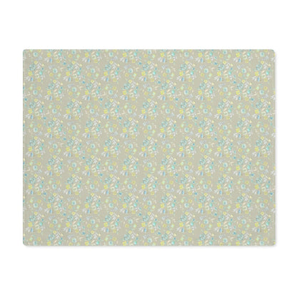 Tiny Bouquets in Beige | Placemat - Cotton Twill Placemat - Piccolo Fiore Prints