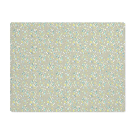 Tiny Bouquets in Beige | Placemat - Cotton Twill Placemat - Piccolo Fiore Prints