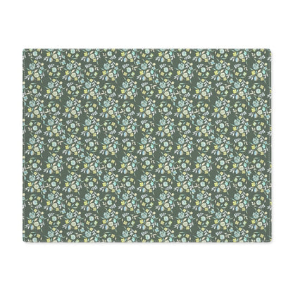Tiny Bouquets in Khaki | Placemat - Cotton Twill Placemat - Piccolo Fiore Prints