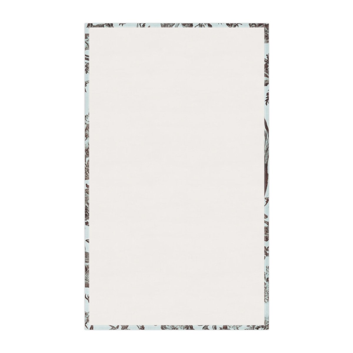 Toile de Jouy in Pale Blue and Brown | Tea Towel - Tea Towel - Piccolo Fiore Prints