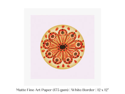 Tunicate I | P292 - Single Square Art Prints - Piccolo Fiore Prints