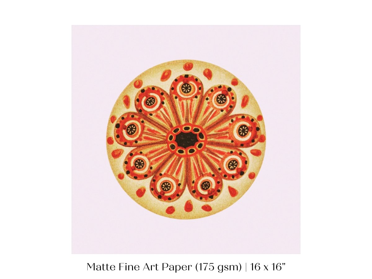 Tunicate I | P292 - Single Square Art Prints - Piccolo Fiore Prints