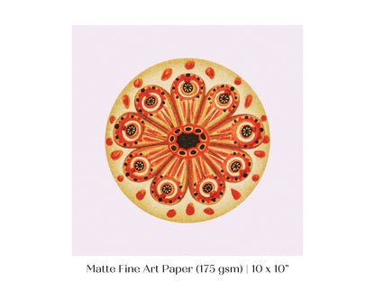 Tunicate I | P292 - Single Square Art Prints - Piccolo Fiore Prints