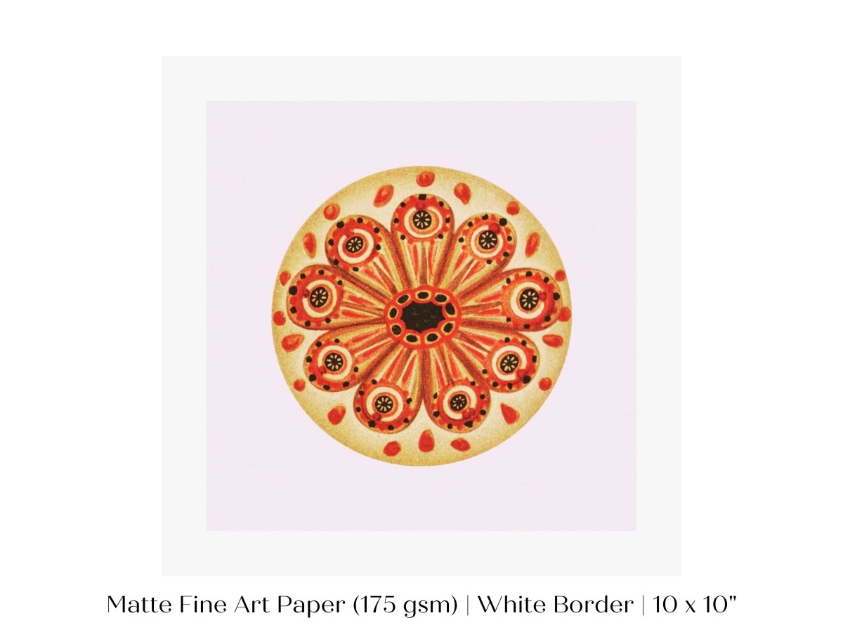 Tunicate I | P292 - Single Square Art Prints - Piccolo Fiore Prints