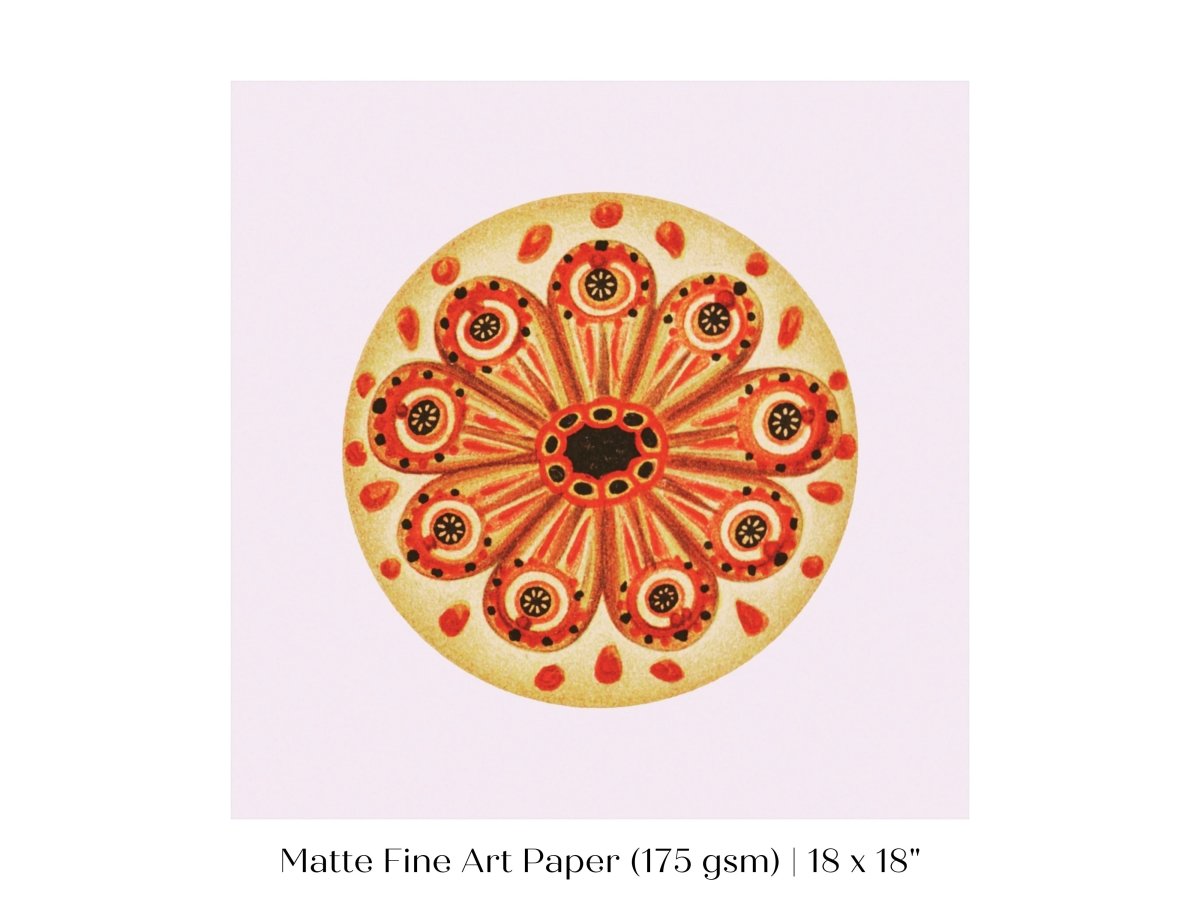 Tunicate I | P292 - Single Square Art Prints - Piccolo Fiore Prints