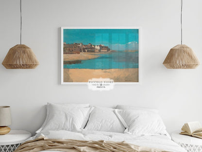 Turquoise Coastal | Gallery Wall Set | 9 Prints | S9 - 1 - Gallery Wall Set - Piccolo Fiore Prints