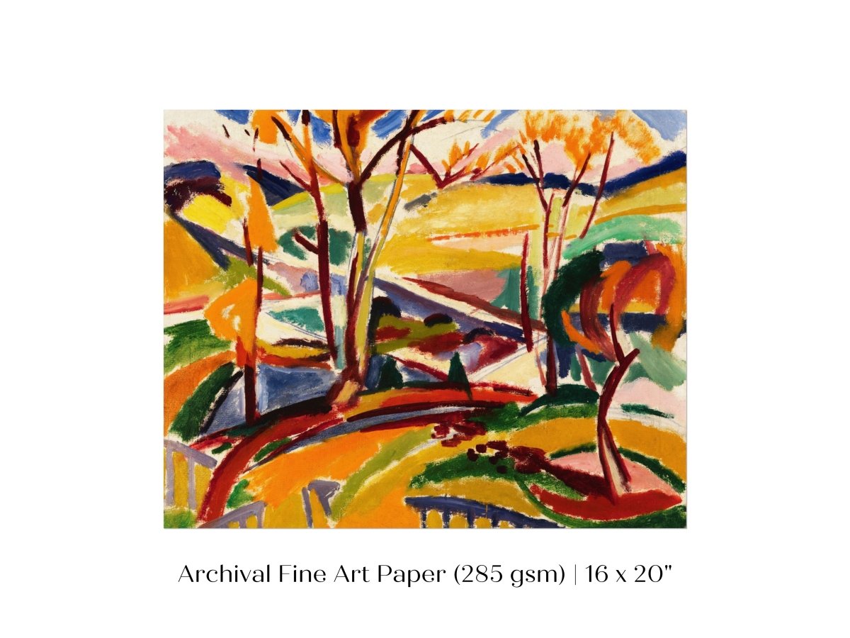 Valley Falls | P243 - Single Art Prints - Piccolo Fiore Prints