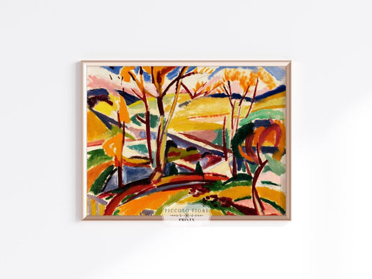 Valley Falls | P243 - Single Art Prints - Piccolo Fiore Prints
