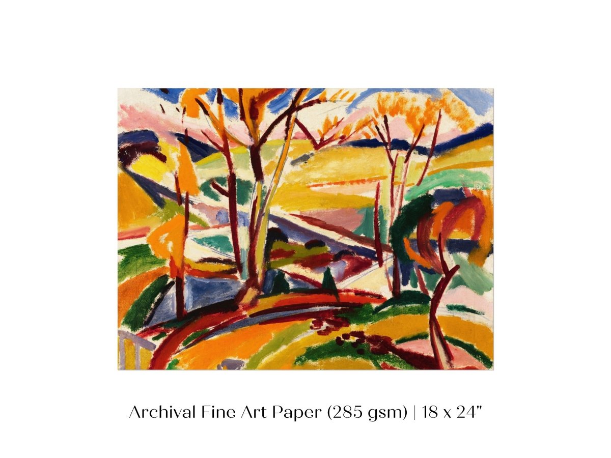 Valley Falls | P243 - Single Art Prints - Piccolo Fiore Prints