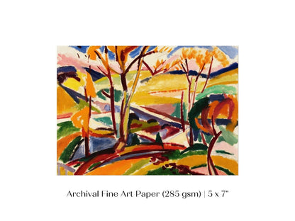 Valley Falls | P243 - Single Art Prints - Piccolo Fiore Prints
