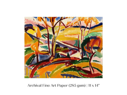 Valley Falls | P243 - Single Art Prints - Piccolo Fiore Prints