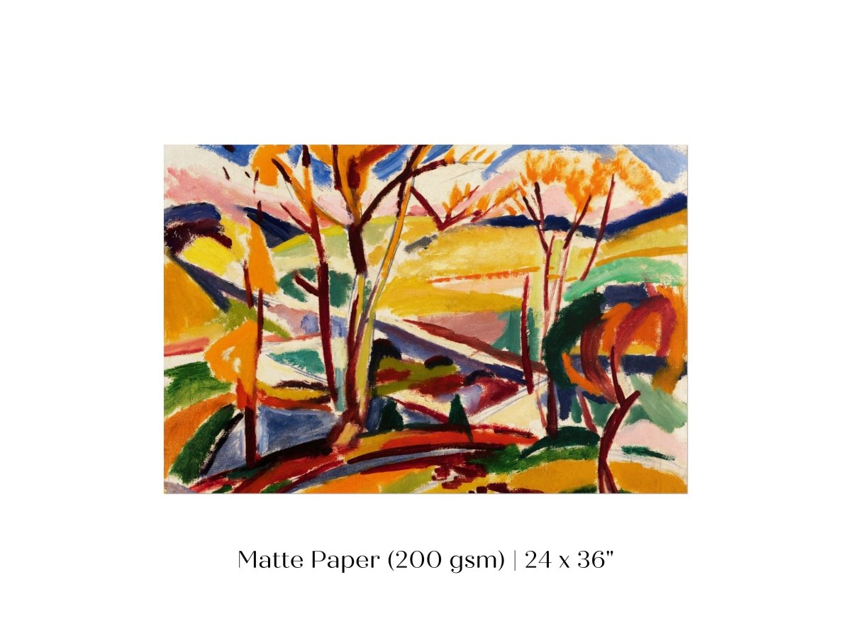 Valley Falls | P243 - Single Art Prints - Piccolo Fiore Prints