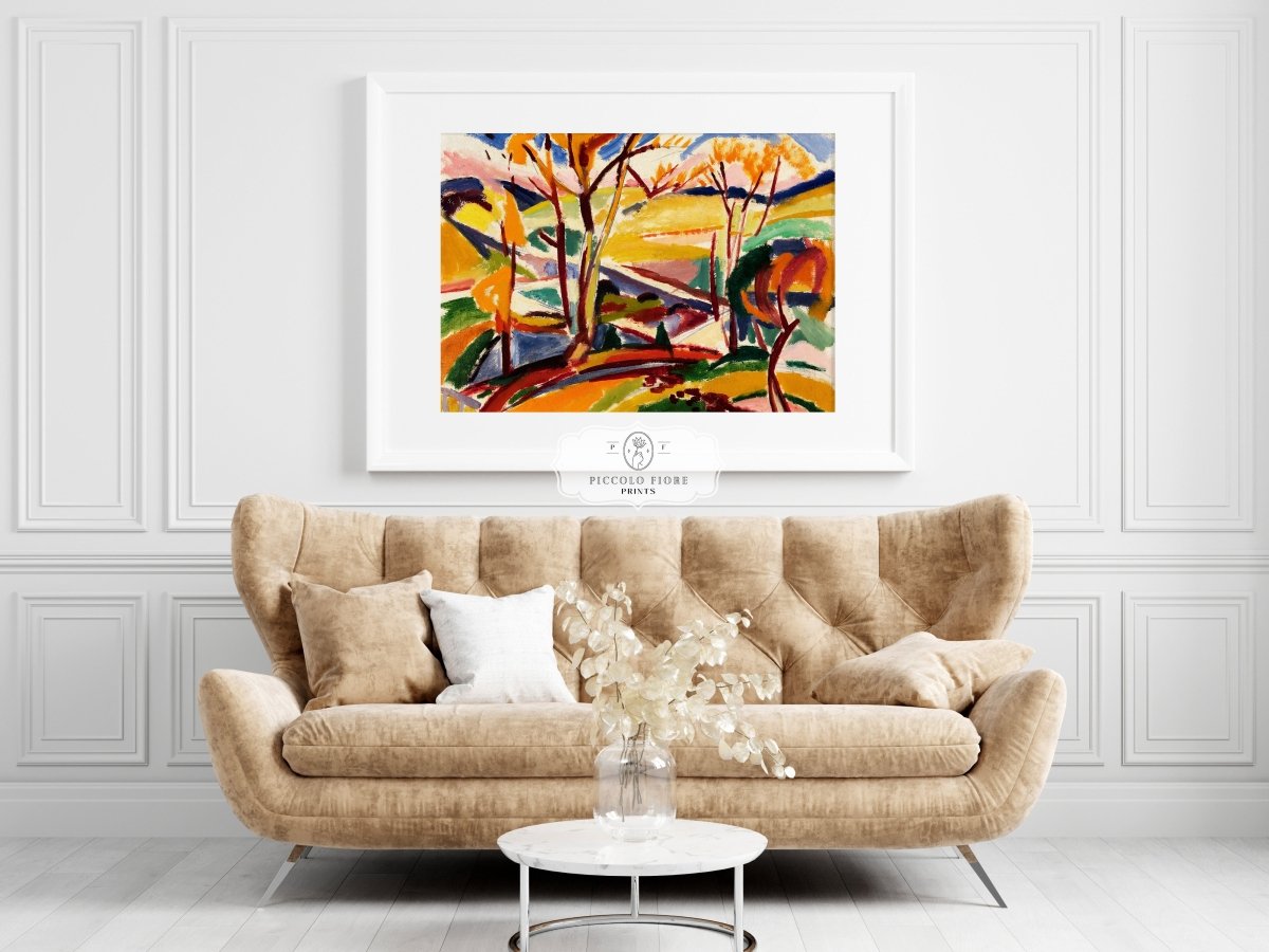 Valley Falls | P243 - Single Art Prints - Piccolo Fiore Prints