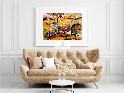 Valley Falls | P243 - Single Art Prints - Piccolo Fiore Prints