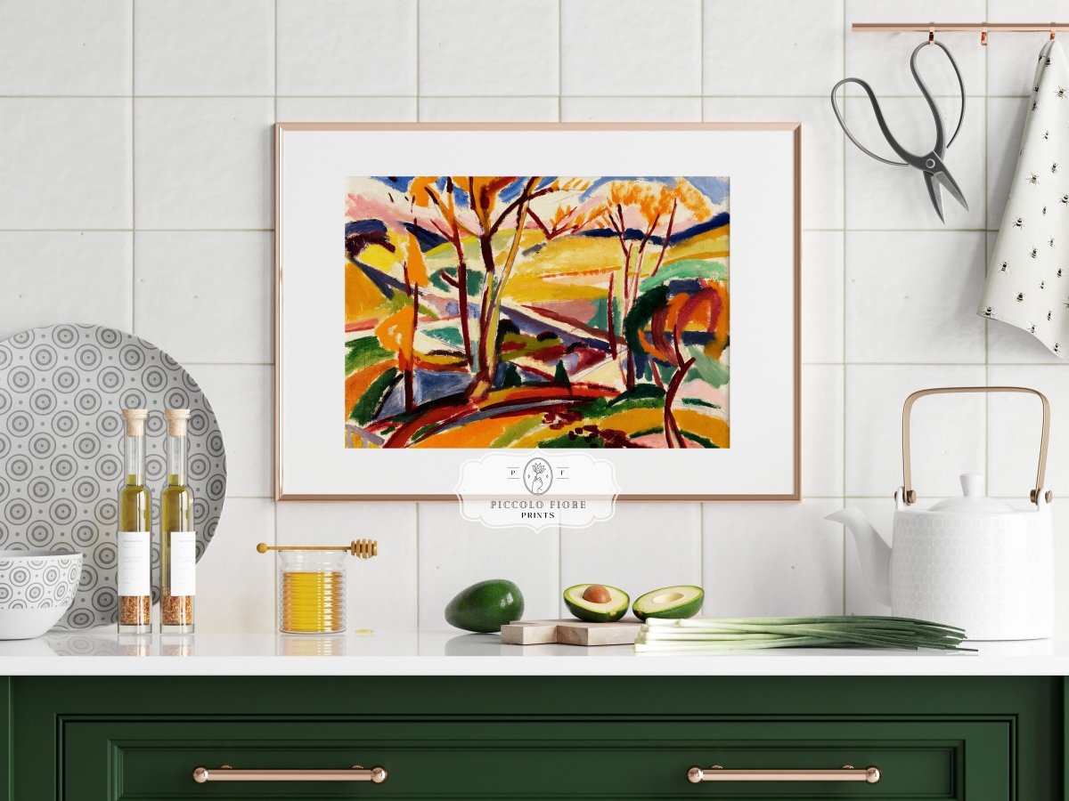 Valley Falls | P243 - Single Art Prints - Piccolo Fiore Prints