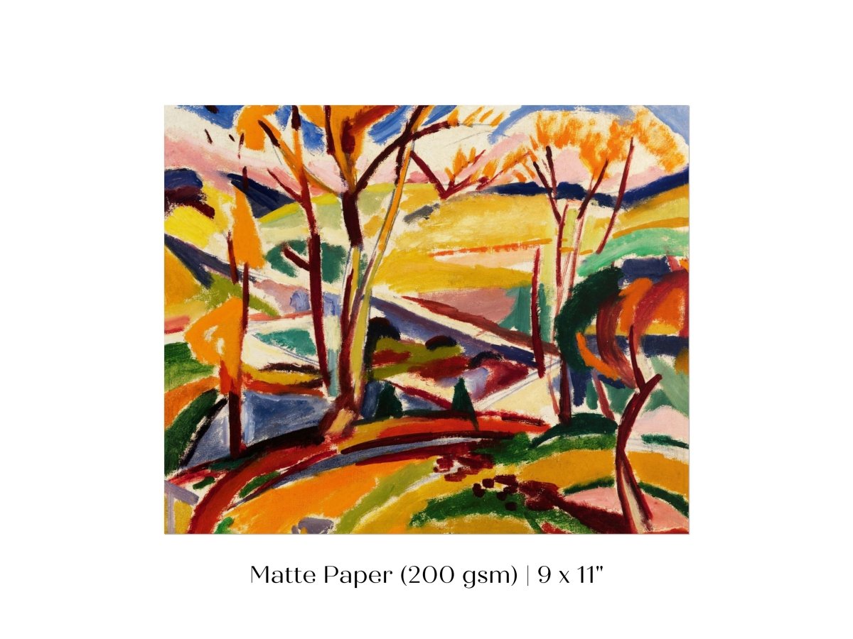 Valley Falls | P243 - Single Art Prints - Piccolo Fiore Prints