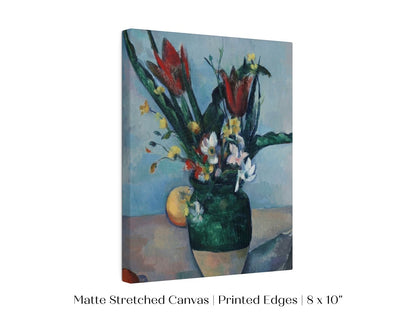 Vase of Red Tulips | P357 - Single Art Prints - Piccolo Fiore Prints
