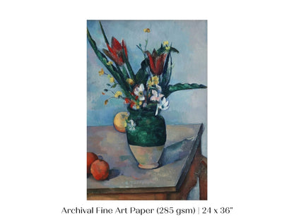 Vase of Red Tulips | P357 - Single Art Prints - Piccolo Fiore Prints